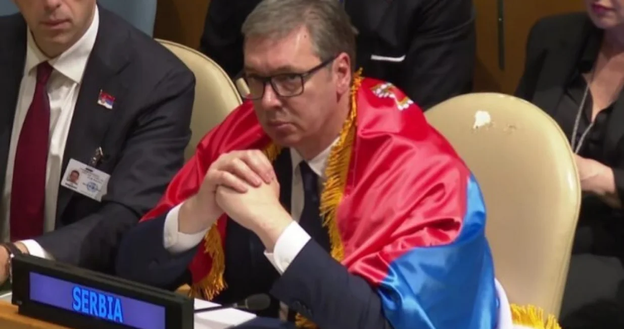 aleksandar vučić generalna skupština un glasanje/