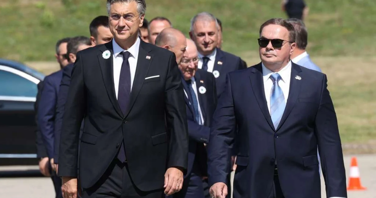 Andrej Plenković u Srebrenici/Hazim Aljović/Fena/Hazim Aljović