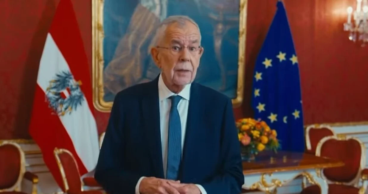 predsjednik Republike Austrije Alexander van der Bellen/Screenshot