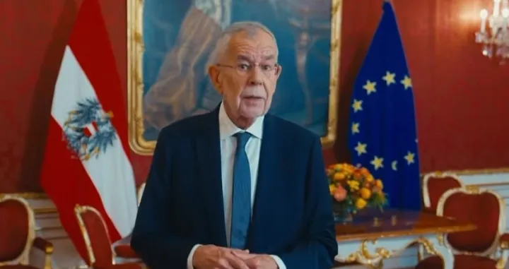 predsjednik Republike Austrije Alexander van der Bellen/Screenshot