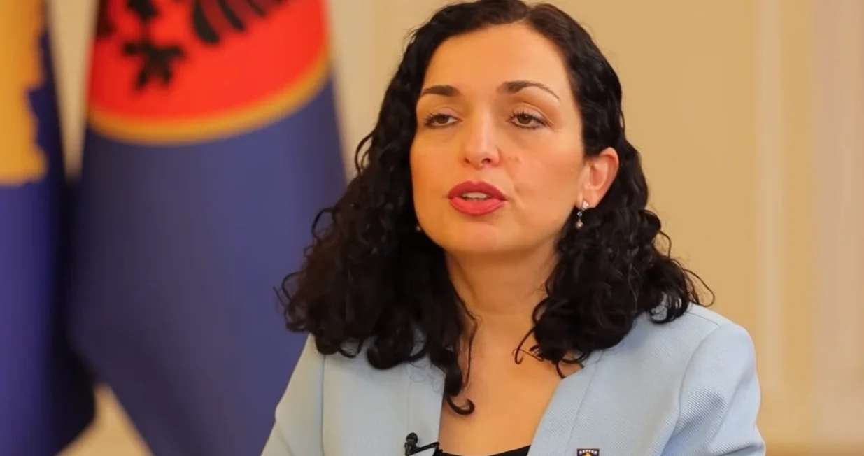 Vjosa Osmani/Screenshot/