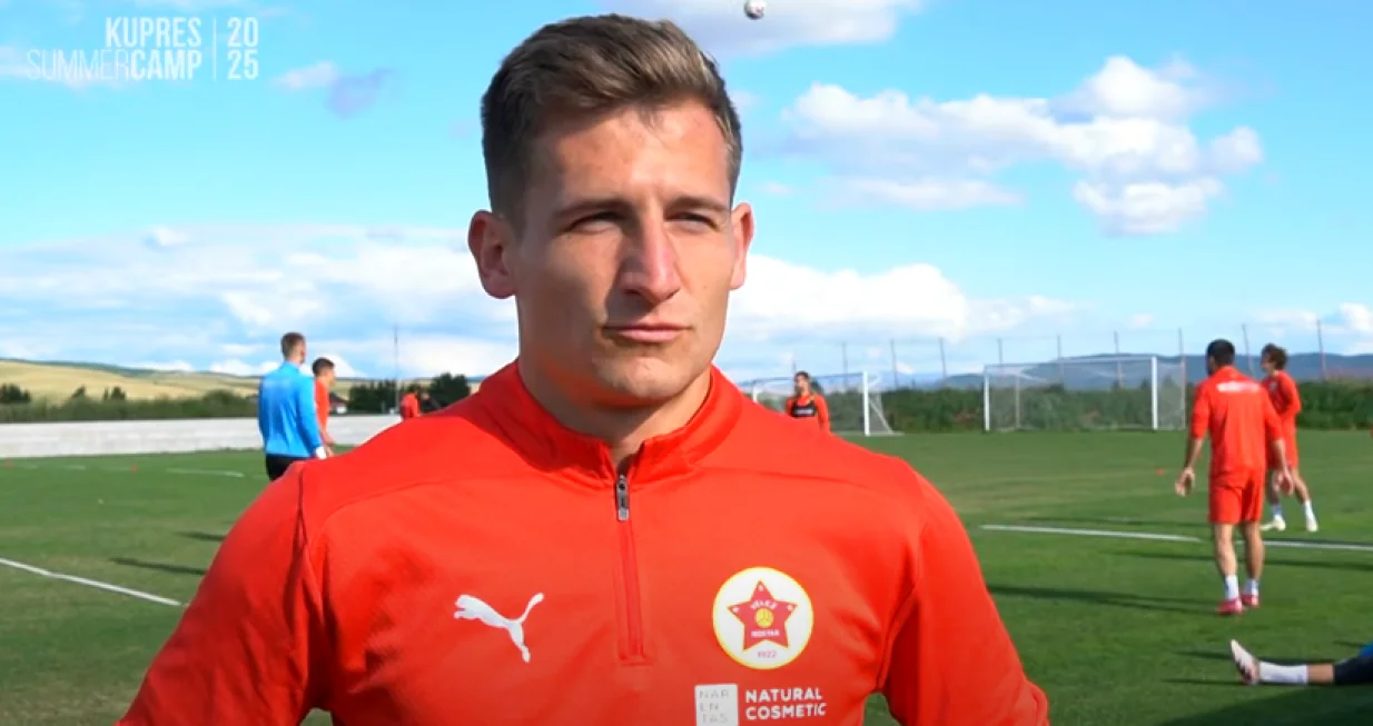 Klemen Šturm (FOTO: Screenshot/FK Velež)