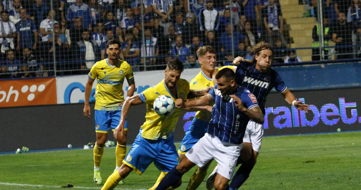 FK Željezničar - FC Koper (FOTO: Sanel Konjhodžić/Sport1)