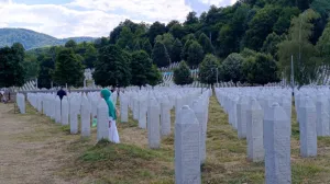 30. godišnjica genocida u srebrenicinakon odlaska građana, tišina/Edin Barimac