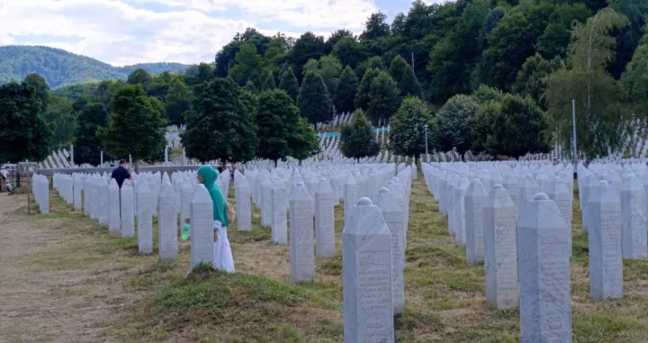 30. godišnjica genocida u srebrenicinakon odlaska građana, tišina/Edin Barimac