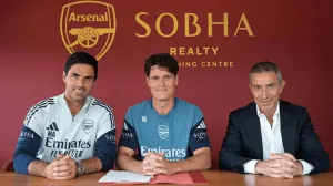 Mikel Arteta i Christian Norgaard (FOTO: Arsenal)