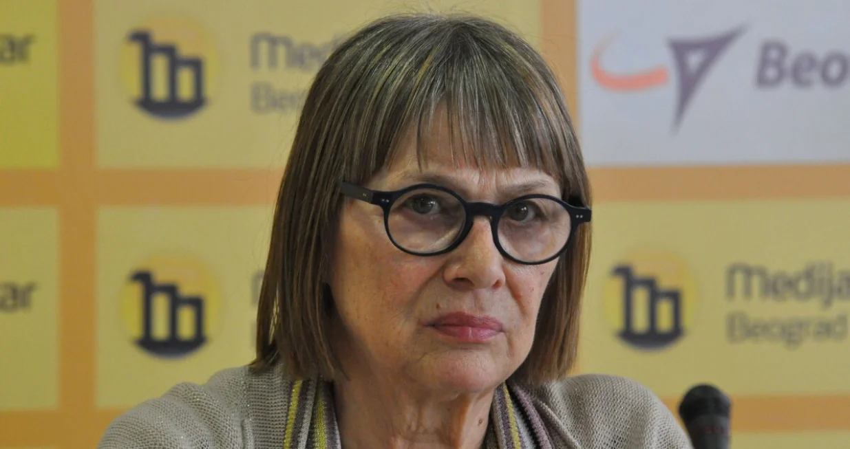 Nataša Kandić, osnivačica Fonda za humanitarno pravo iz Beograda/Mc Beograd