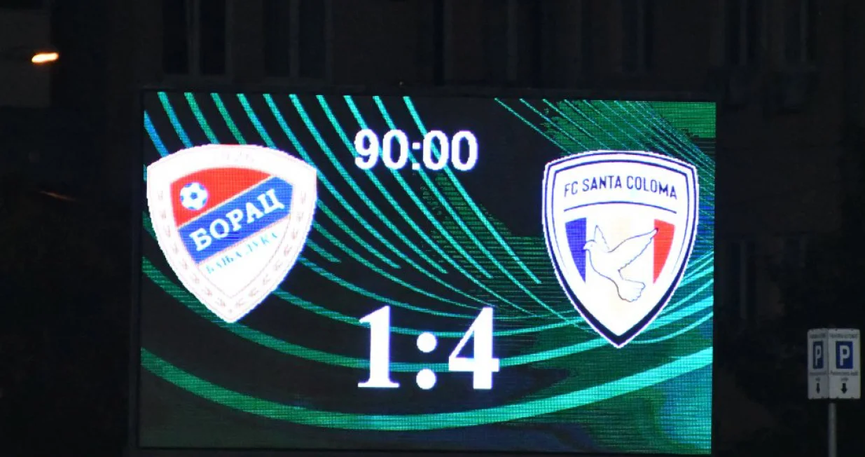 FK Borac - Santa Coloma 