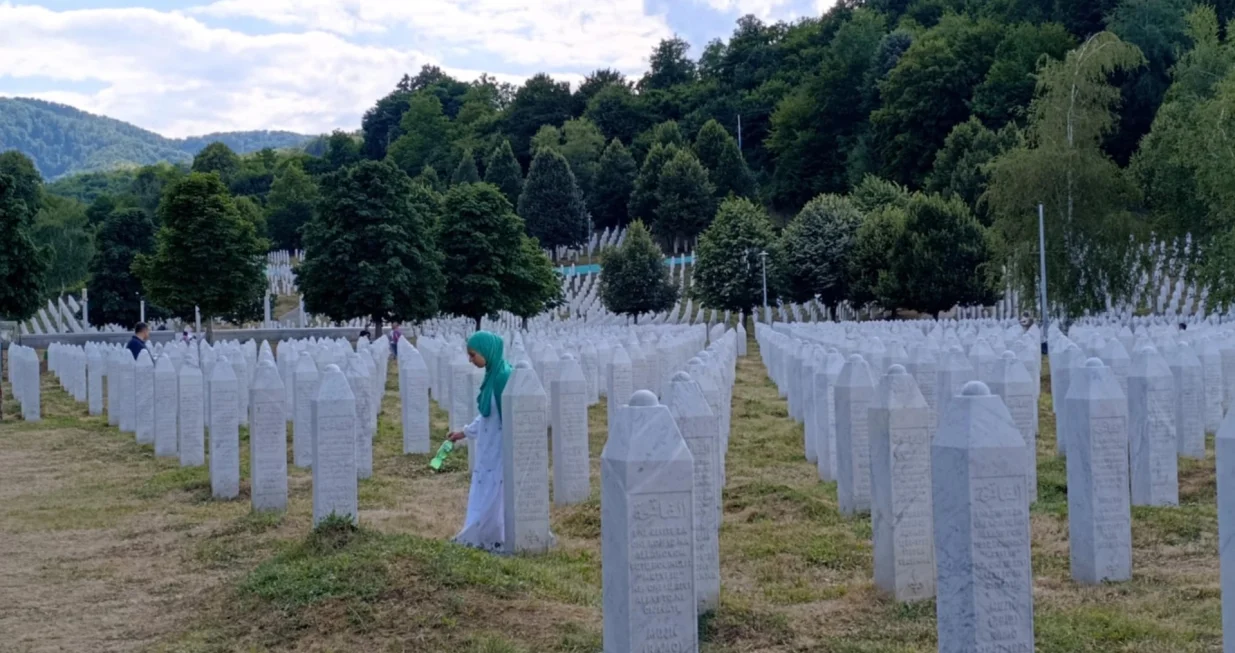 30. godišnjica genocida u srebrenicinakon odlaska građana, tišina/Edin Barimac