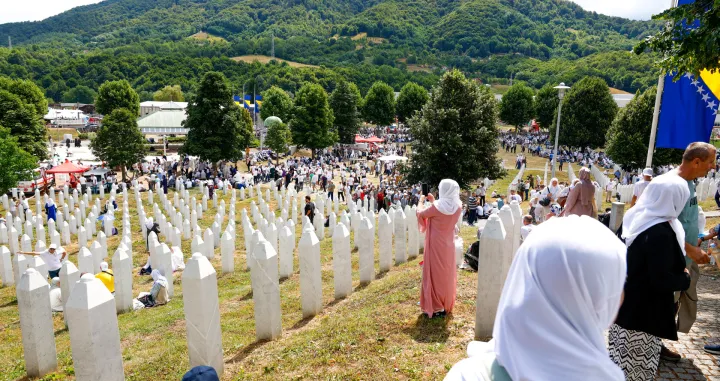 11: juli Potočari Srebrenica prije dženaze/Damir Deljo