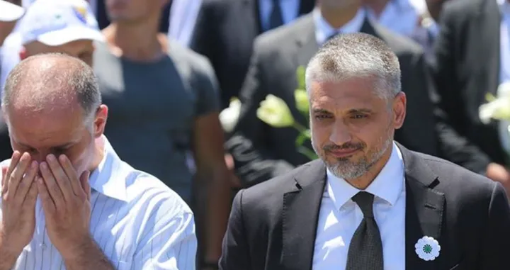 Srbijanski političar, Čedomir Jovanović, u Srebrenici, Memorijalni centar Srebrenica-Potočari, ARHIVSKA FOTOGRAFIJA/