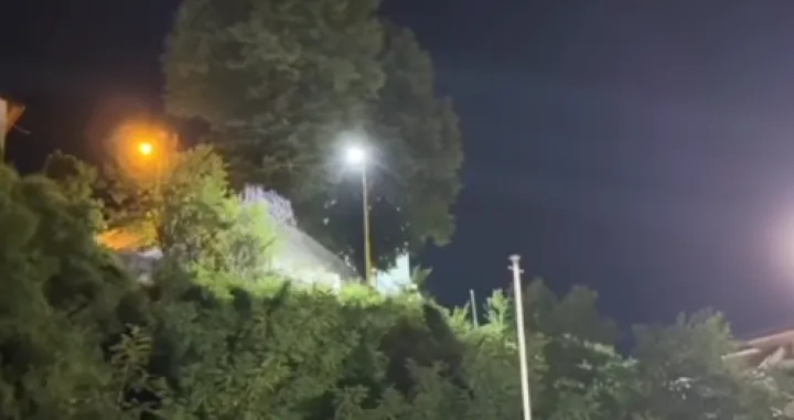 Crkva, Srebrenica, noć na godišnjicu genocida u Srebrenici, ori se Baja Mali Knindža/Prtsc