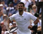 Tennis - Wimbledon - All England Lawn Tennis and Croquet Club, London, Britain - July 3, 2025 Serbia's Novak Djokovic celebrates winning his second round match against Britain's Daniel Evans REUTERS/Andrew Couldridge