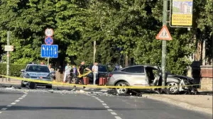 Saobraćajna nesreća na Pofalićima, Sarajevo, MUP KS, automobil se zabio u zid/Viber