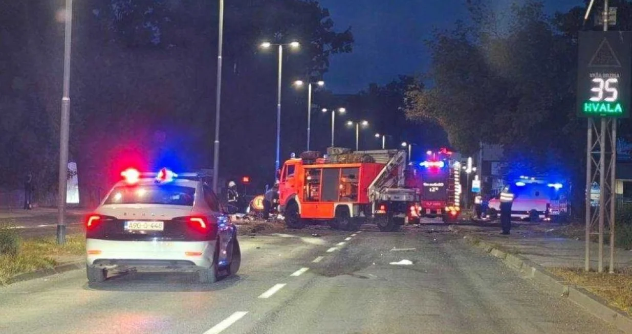 Saobraćajna nesreća u Tuzli//