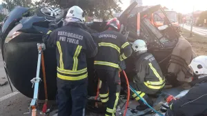 Stravična nesreća u Tuzli/Tuzlanski Vatrogasci