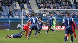 FK Željezničar - FK Velež (FOTO: Senad Gubelić/Oslobođenje)