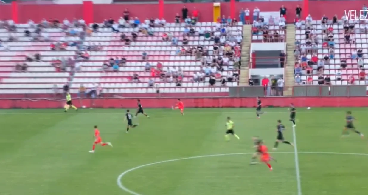 Gol Ziljkića protiv ekipe Hrvace (FOTO: Screenshot)