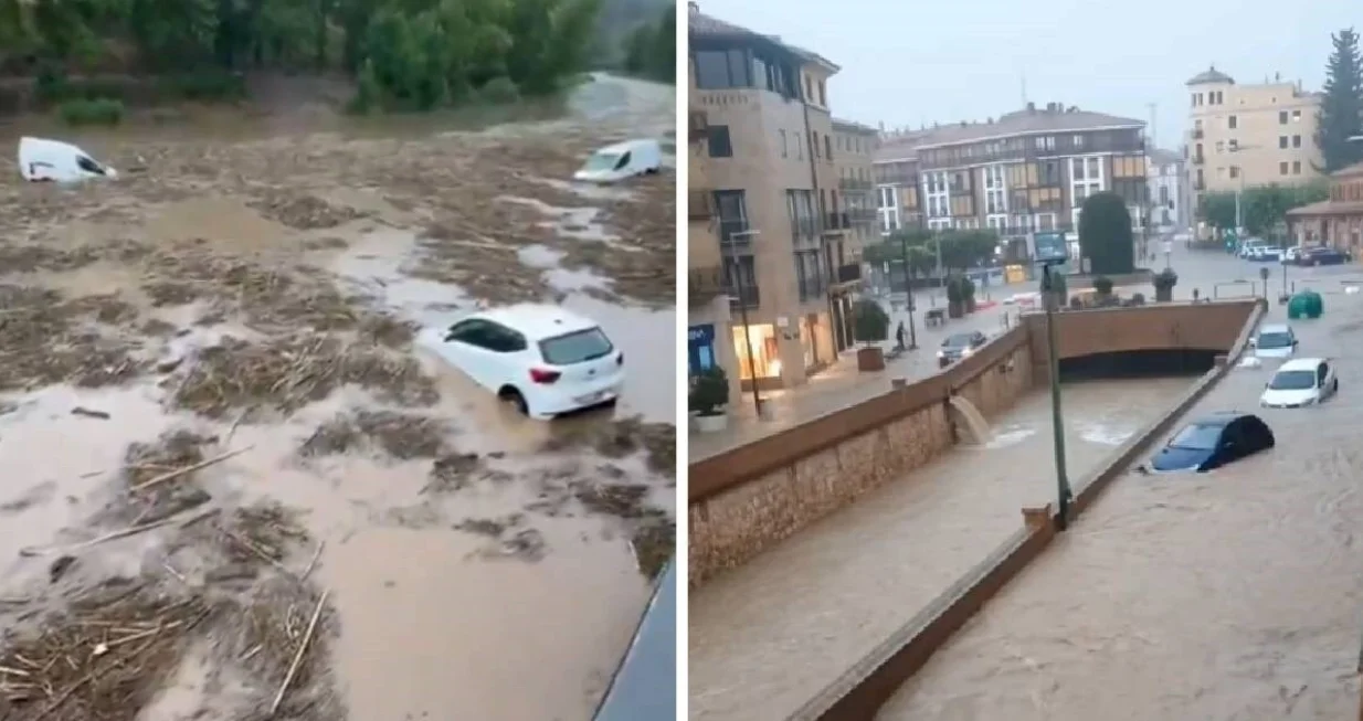 Poplave u Španiji/Printscreen/X.com//