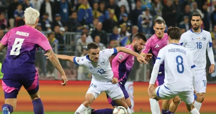 Fudbalska reprezentacija BiH - NjemačkaIvan BašićDenis HuseinbašićAdrian Leon BarišićRobert Andrich