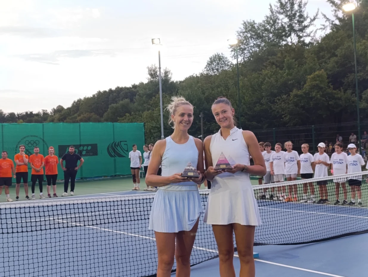 Ema Burgić i Katarina Kuzmova (FOTO: Nusret Smajović)