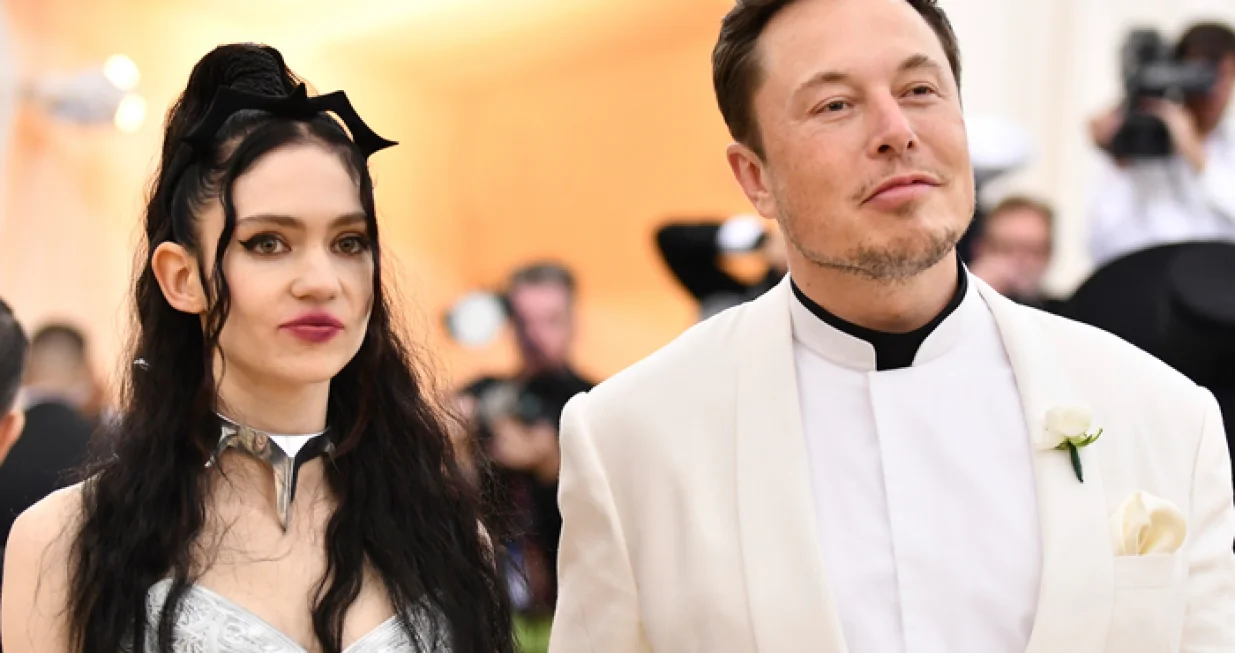 Elon Musk i njegova supruga Grimes/