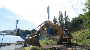 Bager na Grbavici (FOTO: FK Željezničar)