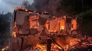 U požaru izgorjela kuća/Banjalučki vatrogasci/Facebook/