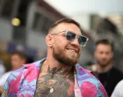 epa09982207 Irish professional mixed martial artist Conor McGregor arrives for the qualification of the Formula One Grand Prix of Monaco at the Circuit de Monaco in Monte Carlo, Monaco, 28 May 2022. EPA/CHRISTIAN BRUNA