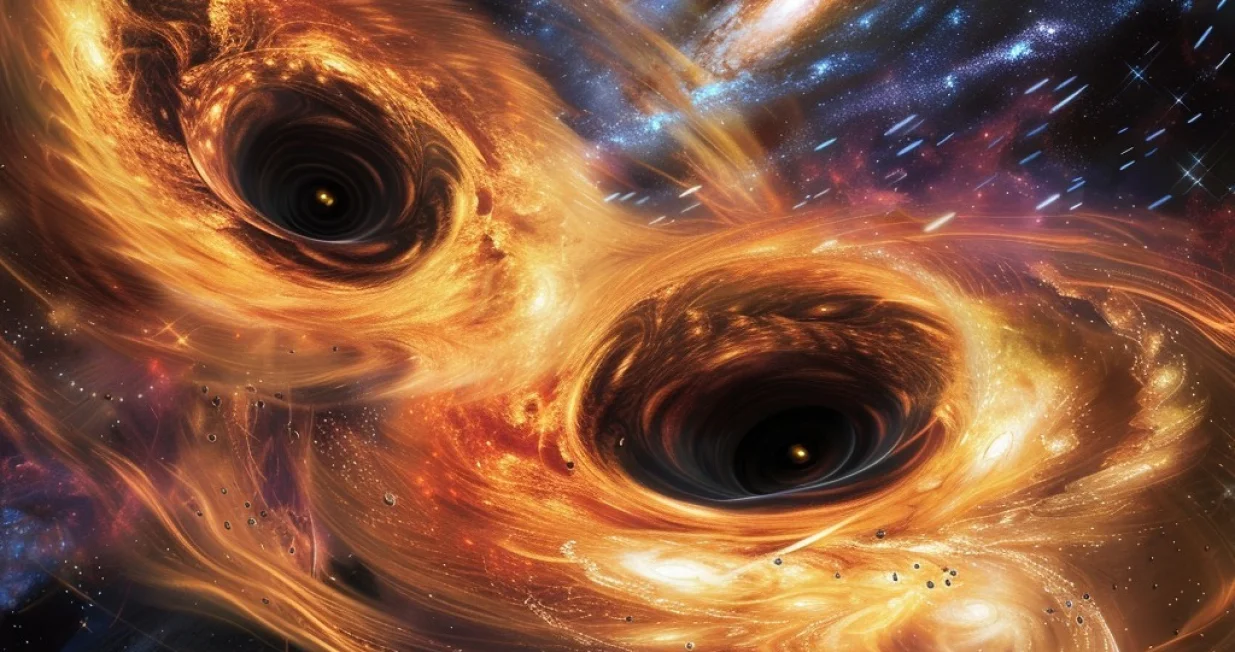 crne rupe ilustracija/