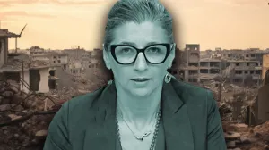 Francesca Albanese, kolumna Pavla Mijovića, vizual za kolumnu/Benjamin Krnić