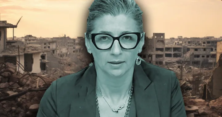 Francesca Albanese, kolumna Pavla Mijovića, vizual za kolumnu/Benjamin Krnić