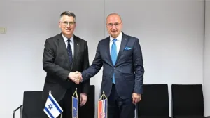 Ministar vanjskih poslova Izraela Gideon Sa'ar i ministar vanjskih poslova Hrvatske Gordan Grlić Radman/X.com