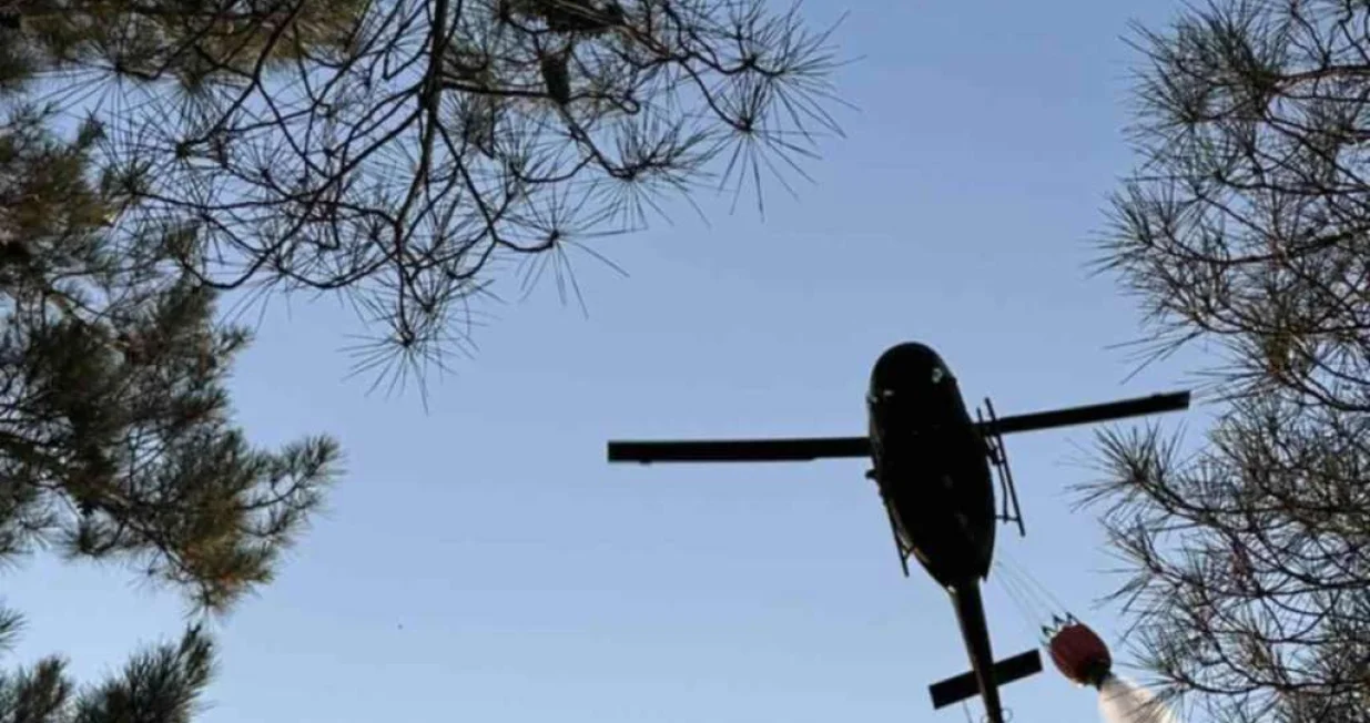 Dignut i helikopter/MO BiH//