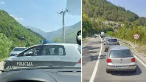 nesreća kod donje jablanice, obustavljen saobraćaj, kolone vozila/Viber