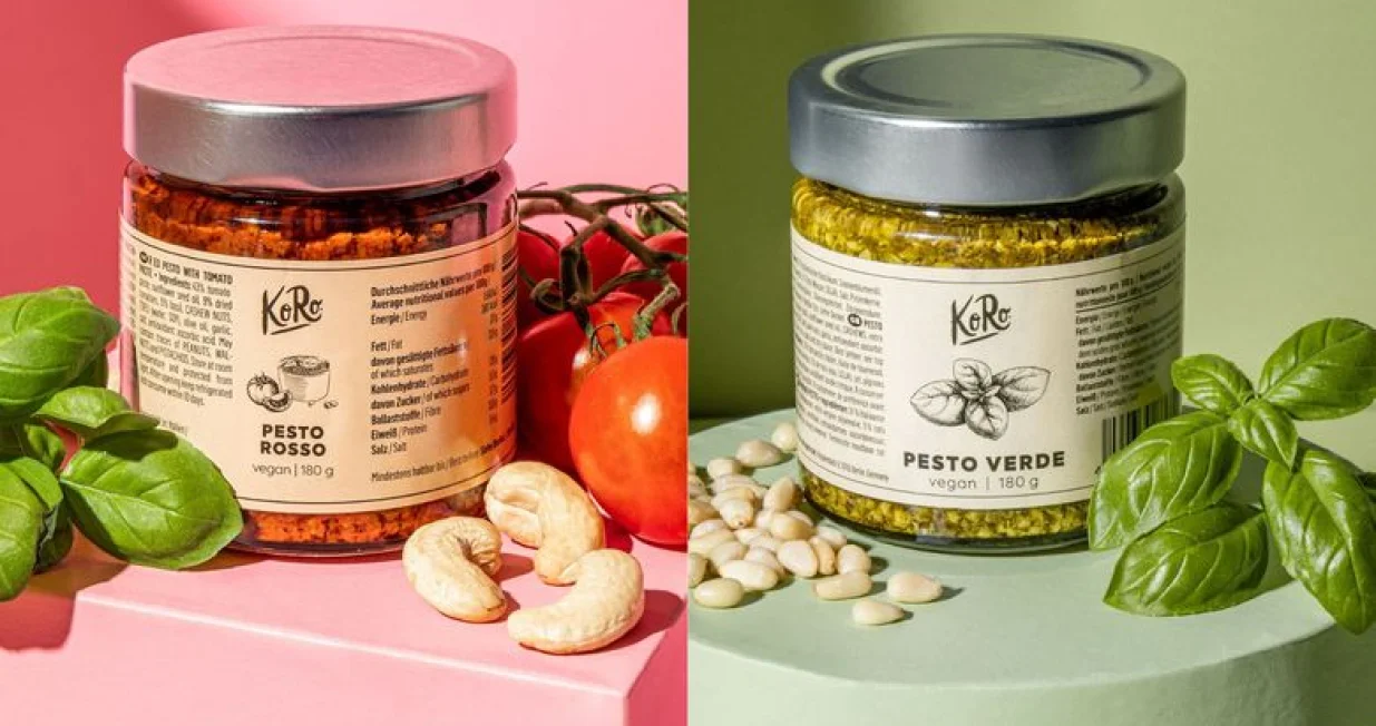 Dva veganska pesta koja su se prodavala u maloprodajnim trgovinama i online trenutno su povučena sa tržištaKoRo veganski Pesto Verde KoRo veganski Pesto Rosso/