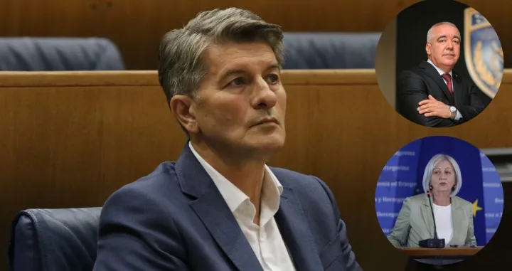 Šemsudin Mehmedović, Darko Ćulum, Borjana Krišto/Arhiv