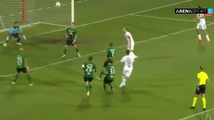 Gol Mamića protiv Virtusa (FOTO: Screenshot/Arenasport)