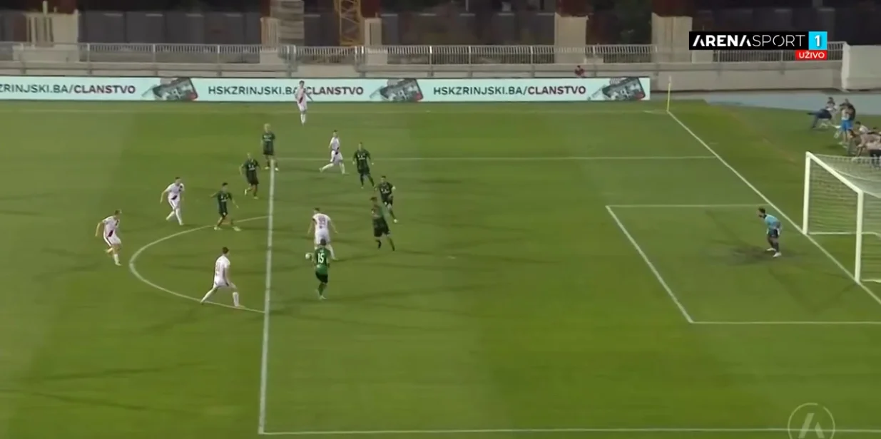 Gol Bilbije protiv Virtusa (FOTO: Screenshot/Arenasport)