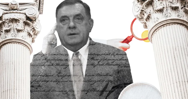 Milorad Dodik, vizual za kolumnu Milana Blagojevića, Sud BiH, Tužilaštvo BiH/Benjamin Krnić