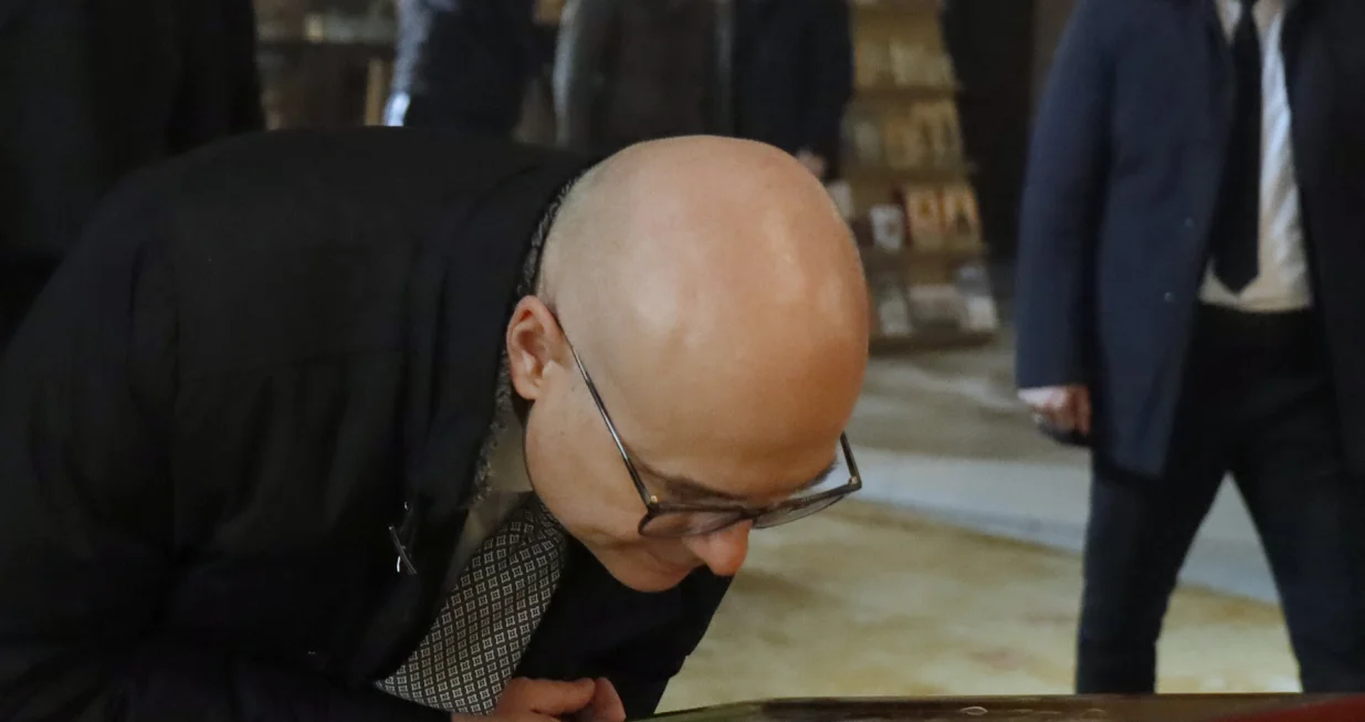 Miloš Vučević premijer Srbije u ostavci, Saborna crkva u Sarajevu/Senad Gubelić