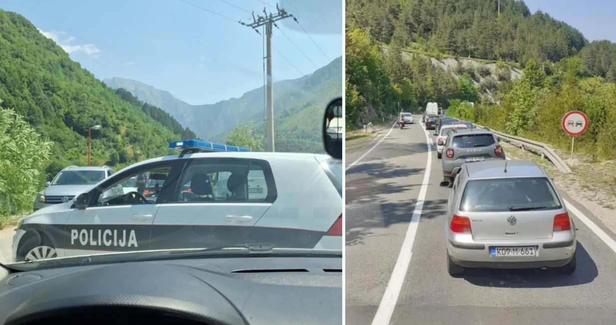 nesreća kod donje jablanice, obustavljen saobraćaj, kolone vozila/Viber