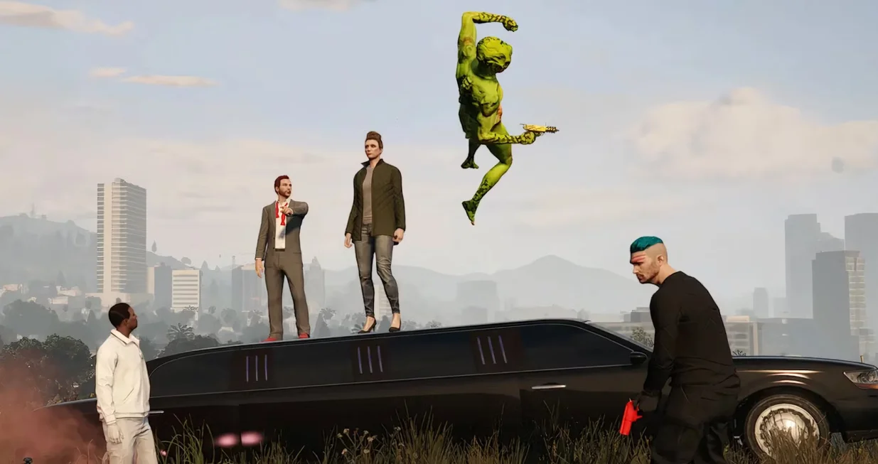 Film "Grand Theft Hamlet"/