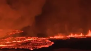 Česte erupcije vulkana/X.com/