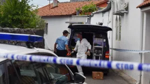 Sa mjesta ubistva Igora Nedovića u Podgorici/Boris Pejović