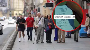 Naplata korištenja WC-a, pizzerija u centru Sarajeva/Canva