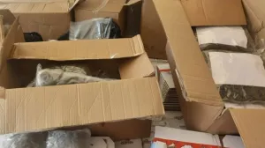 Droga koja je pronađena kod vozača kamiona na granici Hrvatske i Srbije/Srna