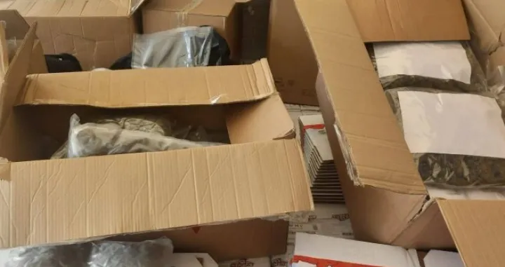 Droga koja je pronađena kod vozača kamiona na granici Hrvatske i Srbije/Srna