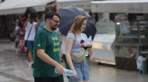 U Sarajevu pala dugoočekivana kiša i donijela osvježenje/Senad Gubelić