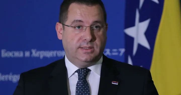 Pres-konferencija delegata u Domu naroda Parlamentarne skupštine BiH Radovan Kovačević/Senad Gubelić